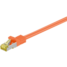 Goobay 91660 S/FTP CAT6A Patch kábel 20m - Narancssárga (91660) kábel és adapter