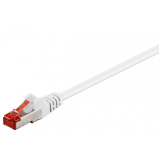 Goobay 93506 hálózati kábel Fehér 20 M Cat6 S/FTP (S-STP) kábel és adapter