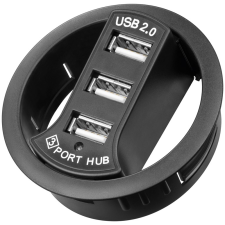Goobay 93893 USB 2.0 HUB (3 port) (93893) hub és switch