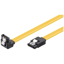 Goobay 95020 SATA (anya - anya 90°) kábel 0.5m (95020) kábel és adapter