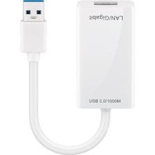 Goobay 95442 USB-A apa - RJ45 anya Adapter kábel és adapter