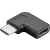 Goobay adapter USB C > USB C  90 fokos csatlakozó