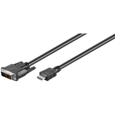 Goobay DVI-D HDMI Átalakító Fekete 2m 50580 kábel és adapter