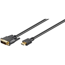 Goobay DVI-D HDMI Átalakító Fekete 2m 51580 kábel és adapter