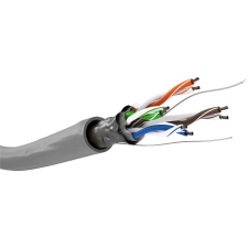 Goobay F/UTP CAT5e Hálózati kábel 100m - Szürke (68706) kábel és adapter