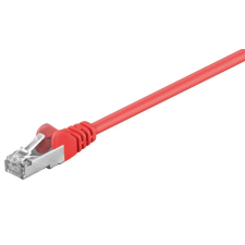 Goobay F/UTP CAT5e Patch kábel 1.5m Piros (95539) kábel és adapter
