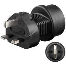 Goobay hálózati adapter EU -> UK (Egyesült Királyság, Málta, angol) - Kiárusítás! kábel és adapter