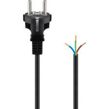 Goobay hálózati tápkábel 2m - Fekete (94701) kábel és adapter