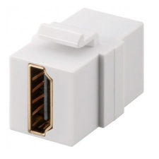 Goobay HDMI (anya - anya) toldó - fehér kábel és adapter