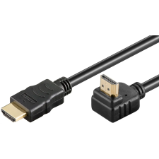 Goobay HDMI apa - HDMI apa kábel 3m - Fekete kábel és adapter