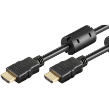 Goobay HDMI kábel aranyozott 2.0 2m 4 K fekete (61301) kábel és adapter
