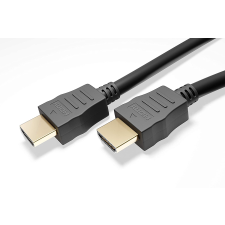 Goobay HDMI v2.1 - HDMI kábel 2m - Fekete kábel és adapter