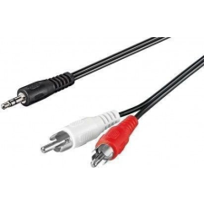 Goobay kábel 3.5mm -&gt; 2xCinch 5m (50195) kábel és adapter