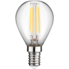 Goobay LED Filament Mini Gömb izzó 4W 470lm 2700K E14 - Meleg fehér (65394)