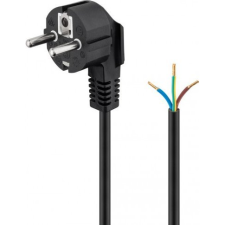 Goobay MT 3x0,75mm H05 1,5m kábel fekete (93976) ( ) kábel és adapter