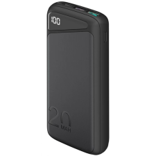 Goobay Powerbank 20000mAh 2xUSB 1xUSB-C PD fekete power bank