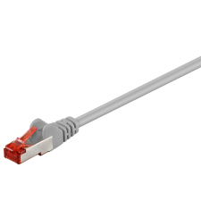 Goobay S/FTP CAT6 patch kábel 2m - Szürke kábel és adapter