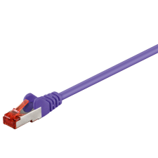 Goobay S/FTP CAT6 Patch kábel 3m - Ibolya kábel és adapter