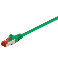 Goobay S/FTP CAT6 Patch kábel 5m - Zöld (95514) kábel és adapter