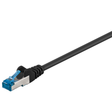 Goobay S/FTP CAT6a Patch kábel 7.5m - Fekete (93853) kábel és adapter