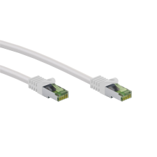 Goobay S/FTP CAT8.1 Patch kábel 10m - Fehér (61109) kábel és adapter