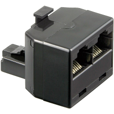 Goobay telefon elosztó 2 x RJ45 8P8C fekete (50584) kábel és adapter