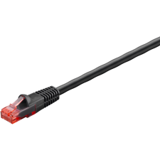 Goobay U/UTP CAT6 Kültéri patch kábel 60m - Fekete (55438) kábel és adapter