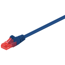 Goobay U/UTP CAT6 Patch kábel 0.25m - Kék (95247) kábel és adapter