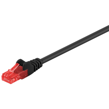 Goobay U/UTP CAT6 Patch kábel 15m - Fekete (68679) kábel és adapter