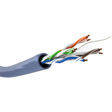 Goobay U/UTP CAT6a Installációs kábel 305m - Kék (96097) kábel és adapter