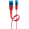 Goobay U/UTP CAT6a Lapos patch kábel 0.5m - Piros (96300)