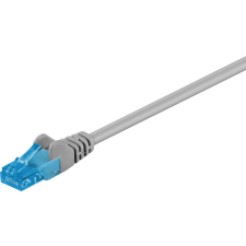 Goobay U/UTP CAT6a Patch kábel 3m - Szürke kábel és adapter