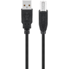 Goobay USB-A apa - USB-B apa Nyomtatókábel 1m - Fekete (96185) kábel és adapter