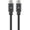 Goobay USB-C 3.1 apa - USB-C apa Adat és töltő kábel (1m)