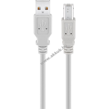 Goobay USB nyomtató kábel 1.8m szürke mobiltelefon kellék