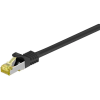 Goobay UTP CAT7 Összekötő Fekete 50cm 91581
