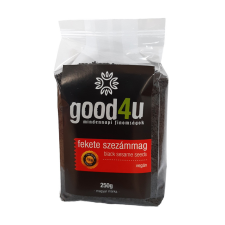 Good4You GOOD4U fekete szezámmag 250 g reform élelmiszer