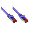 GOOD CONNECTIONS 8060-020V S/FTP CAT6 RJ45 Patch kábel 2m - Lila (8060-020V)