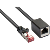 GOOD CONNECTIONS 8063VR-030S S/FTP CAT6 RJ45 Hosszabbító kábel 3m - Fekete (8063VR-030S)