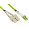 GOOD CONNECTIONS Alcasa LW-805LS5 optikai kábel 5 m LSZH OM5 LC SC Zöld (LW-805LS5)