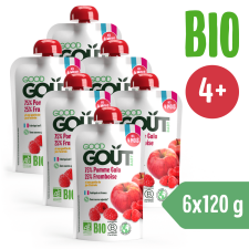 Good Gout Bio alma málnával 6x (120 g) bébiétel