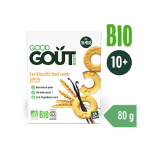GOOD GOUT BIO Vaníliás kerekek 80 g reform élelmiszer