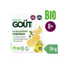 GOOD GOUT BIO Wafle oregánóval és olívaolajjal (24 g), 8h+ reform élelmiszer