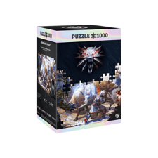 GOOD LOOT The Witcher: Geralt & Triss In Battle 1000 db-os puzzle puzzle, kirakós