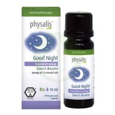 Good Night - Pihentető alvás illóolaj-keverék - bio - 10ml - Physalis illóolaj