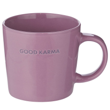 GOOD VIBES bögre, lila 'Good karma' bögrék, csészék