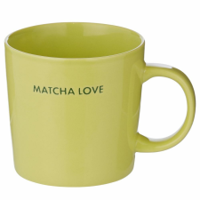 GOOD VIBES bögre, zöld 'Matcha love' bögrék, csészék