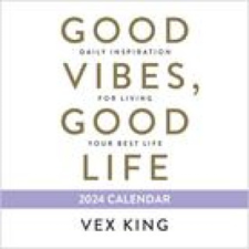 Good Vibes, Good Life 2024 Calendar naptár, kalendárium
