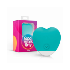 Good Vibes Oron - akkus, szíves csiklóvibrátor (türkiz) vibrátorok