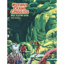 GOODMAN GAMES Mutant Crawl Classics Peter Mullen Cover kalandjáték könyv társasjáték